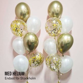 Helium balloon bouquet 7 pcs