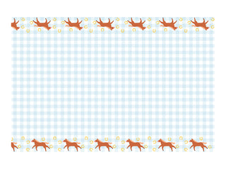 Tablecloth Horses 180x120 cm