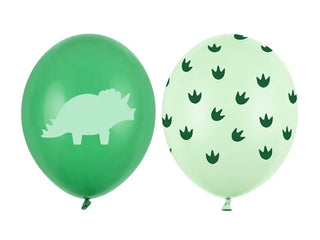 Latex balloons Dinosarie Mix 30cm, 6-pack
