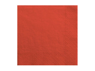 Servetter 33x33cm 20-pack, Olika Färger