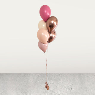 latex balloon bouquet 6 pcs