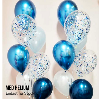 Helium balloon bouquet 7 pcs