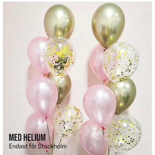 Helium balloon bouquet 7 pcs