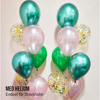 Helium balloon bouquet 7 pcs