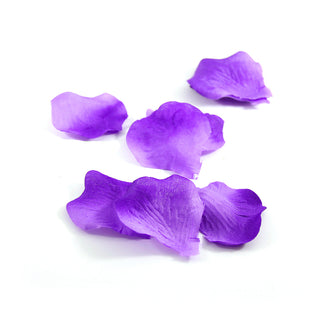 purple rose petals