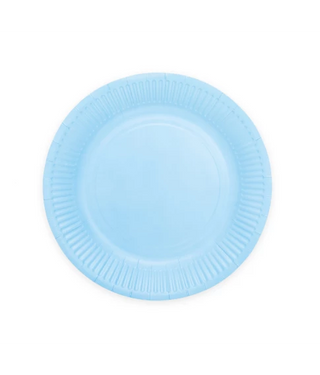 Paper plates 20-pack 18cm Various colours