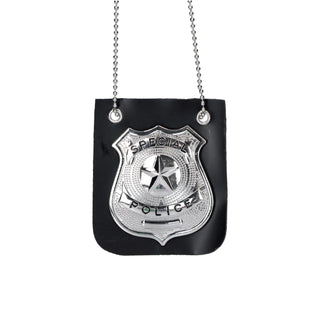 Hanging Police badge