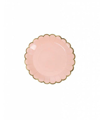 Papperstallrikar Pastell Persika 10-pack 18cm