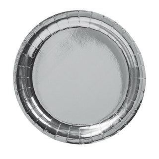 Papperstallrikar Silver 10-pack 18cm
