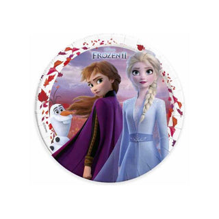 paper plate frozen frost 2 8-pack