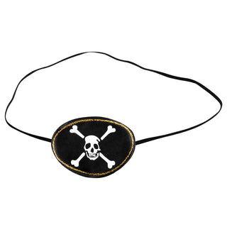 Set Pirate skull (eyepatch and earring)