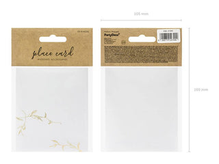 Location card Gold Branches 10-pack