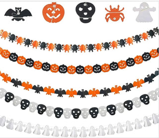 Pappersgirland halloween 2,8m