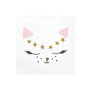 Napkins Meow Cat 20-pack