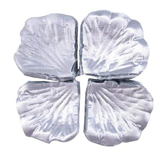 silver rose petals