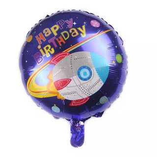 Foil balloon birthday space