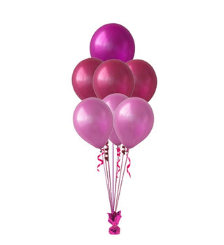 Standard Balloon bouquet 4 with helium