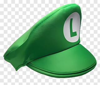Mjuk Grön Luigi Hatt