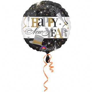 Happy new year foil balloon (Standard)