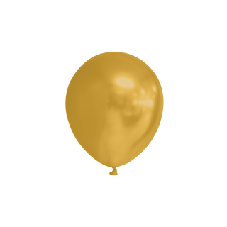 Gold Mini Latex Balloons 100-pack