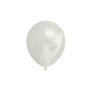 Mother of Pearl Mini White Latex Balloons 100-pack