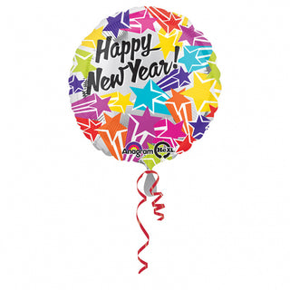 Happy new year foil balloon