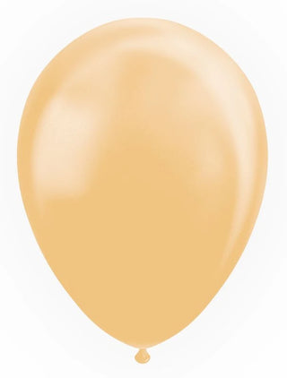 Peach Pastel Latex Balloons 100-pack