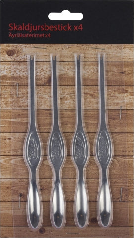 Seafood cutlery 4-pack