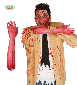Severed bloody arm 40 cm
