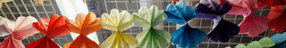 Paper garland bow