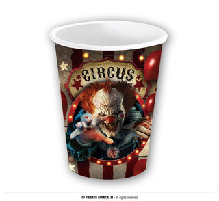 Paper cups Clown 6-pack