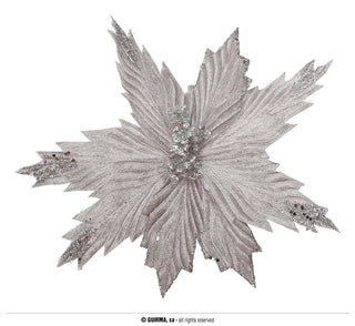 Julblomma Silver 25cm