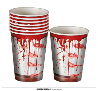 Paper cups Bloody 240 ML