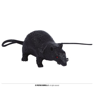 Rat Black 15cm latex