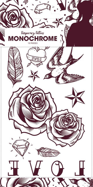 Tatueringar Monochrome Love
