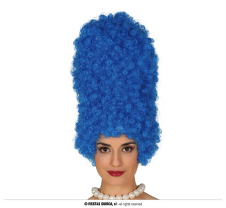 Marge Blue Wig 40cm