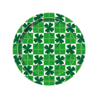 Happy st.patrick's day plate