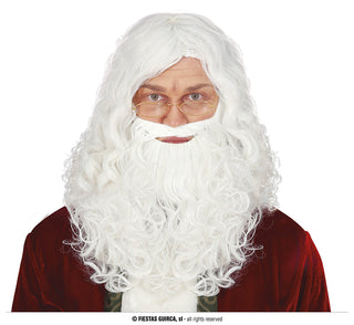 Exclusive Santa beard with wig