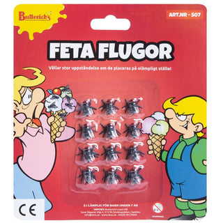 Feta flugor 12st