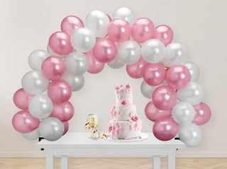 DIY Balloon arch for table