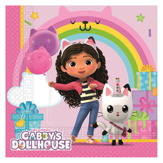 Gabby's Dollhouse Napkins 20-pack