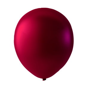Mini Latex balloons metallic burgundy