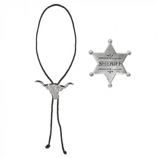 Sheriff Tray Necklace set