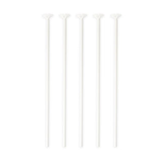 Vita Ballongpinnar i Papper 100-pack