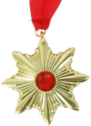 Medal with ruby