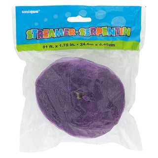 Streamer lavender papper