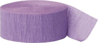 Streamer lavender papper