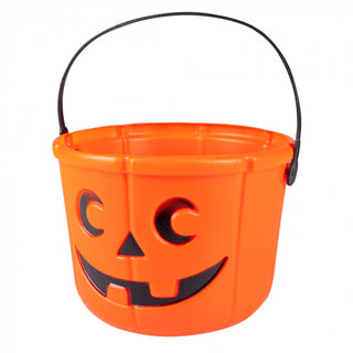 Orange Pumpkin Bucket 20cm