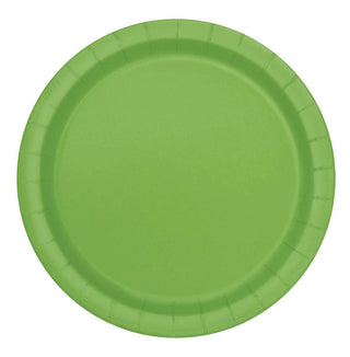Dessert plate Lime green 16-pack