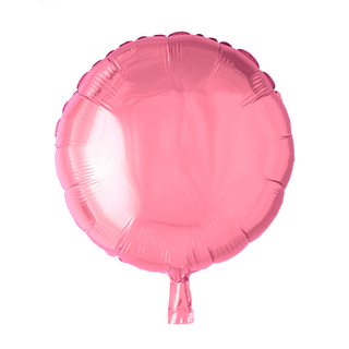 Cirkel folieballong Rosa